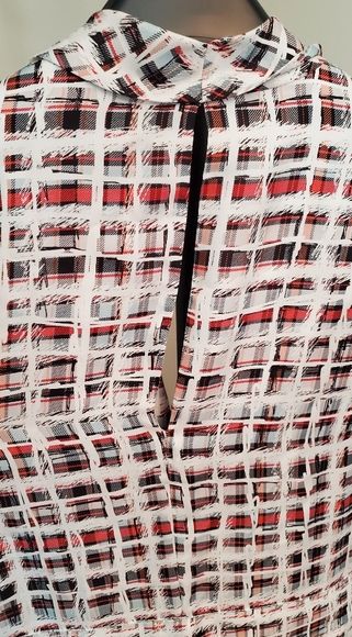 Burberry scribble check silk dress size 0 - Picture 11 of 15